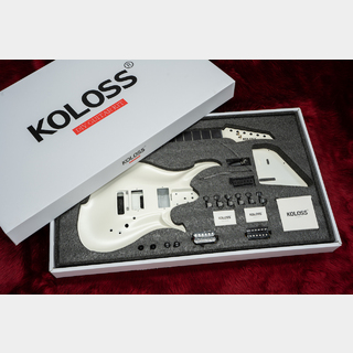Koloss guitarsGT-4 DIY KIT WHITE