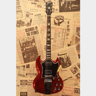 Gibson1967 SG Standard "Original Sparkle Burgundy"