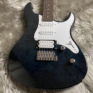 YAMAHA PACIFICA212VQM TBL(トランスルーセントブラック)【現物画像】