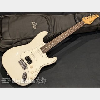 Suhr JST Classic S HSS / Olympic White / Rose