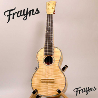 Frayns Guitars FRUK-Tochi-S #2400089 【山梨県北杜市／ソプラノ／国産材：栃の木】