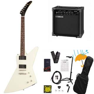 Epiphone Inspired by Gibson Explorer 80s EMG Classic White エピフォン YAMAHA GA15IIアンプ付属初心者セットR