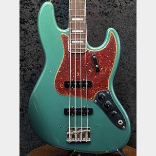 Fender Custom Shop Limited Edition 1966 Jazz Bass JourneymanRelic -Aged Sherwood Green Metallic-