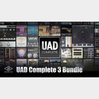 Universal Audio 【BF2024特価商品】UAD Complete 3 Bundle プラグインソフト【11/12～12/31まで！】