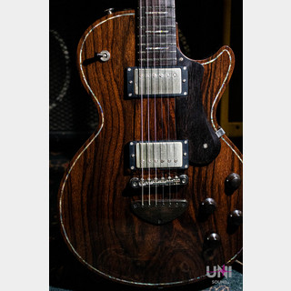 Bizen Works Custom Grain Arched Rosewood Top Jacaranda FB Gloss