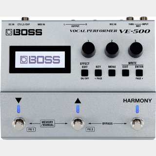 BOSS VE-500 Vocal Performer ボーカル用エフェクター ボス VE500【福岡パルコ店】