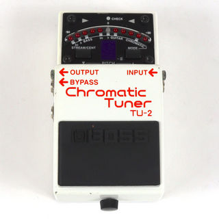 BOSS 【中古】 クロマチックチューナー エフェクター BOSS TU-2 Chromatic Tuner ペダルチューナー