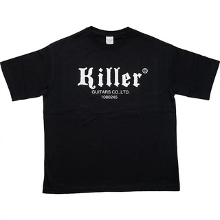 KillerBIG SILHOUETTE LOGO T-SHIRTS【ブラック/ホワイト・XLサイズ】