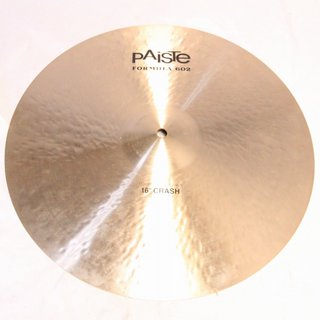 PAiSTe Formula 602 Modern Essentials Crash 16インチ 1068g パイステ モダンエッセンシャル クラッシュシンバル