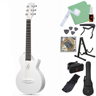 EnyaNOVA GO Mini White アコースティックギター初心者12点セット ミニギター