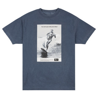 Fender フェンダー Vintage Ad Surfer Tee Ocean Lサイズ Tシャツ 半袖