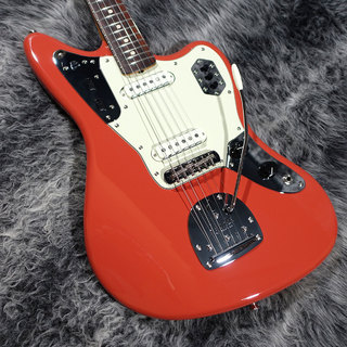 Fender FSR Made in Japan Traditional II 60s Jaguar RW Fiesta Red Matching Head