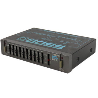 BOSS 【中古】 グラフィックイコライザー ハーフラック BOSS RGE-10 GRAPHIC EQUALIZER グライコ