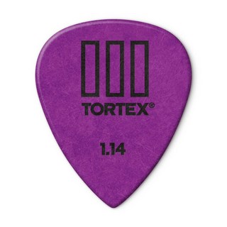Jim Dunlop 462 Tortex TIII ×10枚セット (1.14mm/パープル)