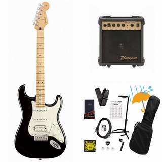 FenderPlayer Series Stratocaster HSS Black Maple PG-10アンプ付属エレキギター初心者セットR【WEBSHOP】