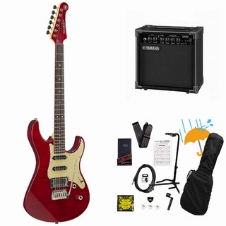 YAMAHA Pacifica612VIIFMX FRD(ファイヤードレッド) エレキギター パシフィカ PAC612V2 YAMAHA GA15IIアンプ付属初