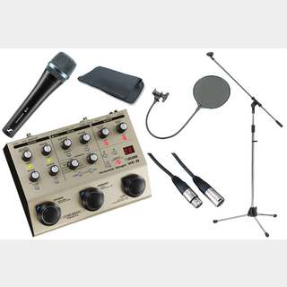 BOSS VE-8 [sennheiser / E935 + 豪華3点セット！] Acoustic Singer アコースティック楽器用 ボーカルエフェクタ