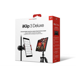 IK MultimediaiKlip 3 Deluxe タブレットホルダー iKlip3 iKlip3 Video 同梱パッケージ