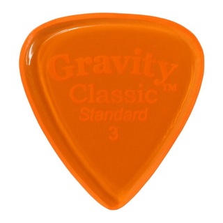 Gravity Guitar PicksClassic -Standard- GCLS3P 3.0mm Orange ギターピック