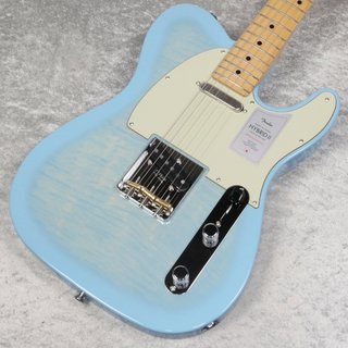 Fender 2024 Collection MIJ Hybrid II Telecaster Maple Flame Celeste Blue【新宿店】