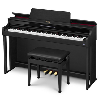 Casioカシオ CELVIANO セルヴィアーノ AP-550BK 電子ピアノ 高低自在椅子付き【組立設置無料サービス中】