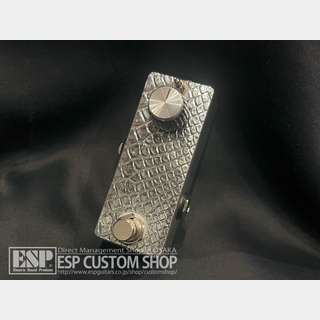 VeroCity Effects Pedals High-gain expander  Silver snake skin