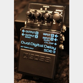 BOSS SDE-3  Dual Digital Delay【新製品】【少量のみ即納可能!!】