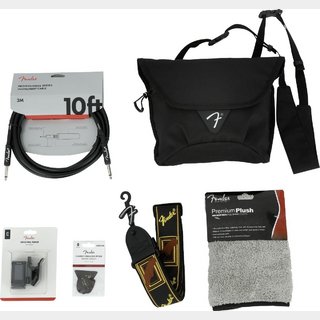 FenderAccessory Kit with Bag ケーブル・チューナー・クロス・ピック セット 【WEBSHOP】