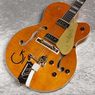 Gretsch G6120T-55 Vintage Select Edition '55 Chet Atkins Hollow Body with Bigsby TV Jones Vintage Orange Sta