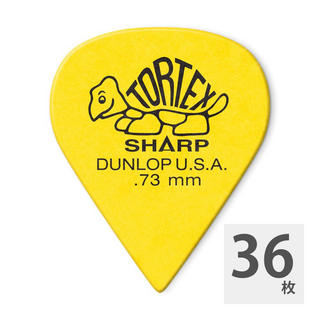 Jim Dunlop412 TORTEX SHARP 0.73×36枚 ピック