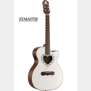 Zemaitis CAF-90HCW -White / Abalone 【エレアコ】【オンラインストア限定】