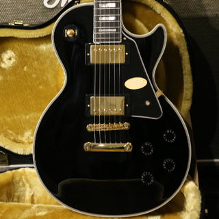 Epiphone Inspired by Gibson Custom Les Paul Custom ~Ebony~ #24051523008【待望のGibsonヘッド】