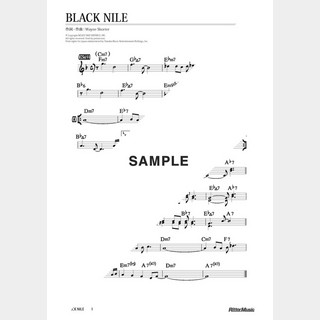 楽譜Black Nile