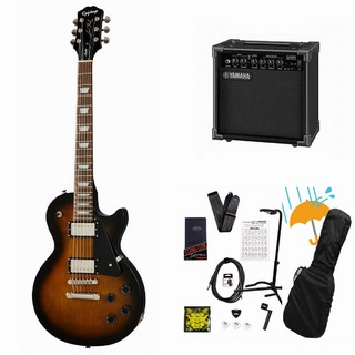 Epiphone Inspired by Gibson Les Paul Studio Smokehouse Burst レスポール スタジオ YAMAHA GA15IIアンプ付属初心