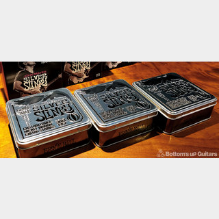 ERNIE BALL {BUG} John Mayer Silver Slinky Signature Electric Guitar Strings 【3セット入り / 限定缶パッケージ】