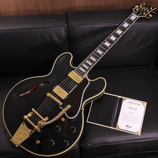 Gibson Custom Shop Murphy Lab 1959 ES-355 Reissue Ebony w/Bigsby Light Aged SN. A940559