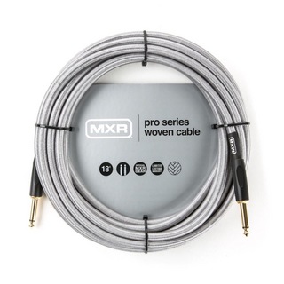 MXRDCIW18 18FT PRO SERIES WOVEN INSTRUMENT CABLE STRAIGHT-STRAIGHT ギターケーブル