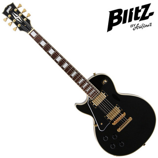 BLITZ BY ARIAPROII BLP-CST/LH BK レスポールカスタム ブラック 左利き・レフティエレキギター