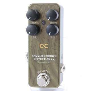 ONE CONTROL Anodized Brown Distortion 4K ギター用 ディストーション 【池袋店】