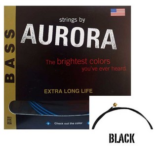 AURORA STRINGS Aurora Premium Bass Strings (45-105) 【BLACK】