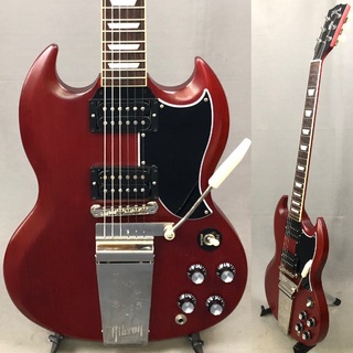 Gibson SG Standard '61 Faded Maestro Vibrola Vintage Cherry 2022年製