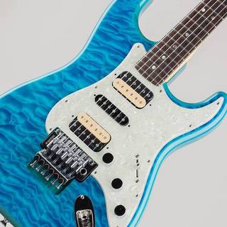 FenderMichiya Haruhata Stratocaster/Caribbean Blue Transparent/R【S/N:JD23012561】