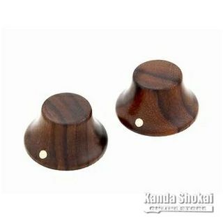 ALLPARTSPK-3197-0W0 Set of 2 Wooden Bell Knobs, Walnut [5127]