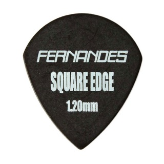 FERNANDESP-100SQJ 1.2mm BLK SQUARE EDGE ×10枚 ギターピック