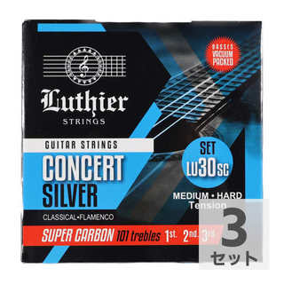 Luthier LU-30-CT Classical Flamenco Strings フラメンコ クラシックギター弦×3セット