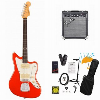 FenderPlayer II Jazzmaster Rosewood FB Coral Red エレキギター Fender 10Wアンプ付属エレキギター初心者セット