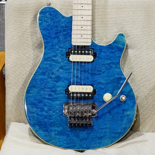 Sterling by MUSIC MAN AX40-TBL-M / Transparent Blue 【日本限定モデル】