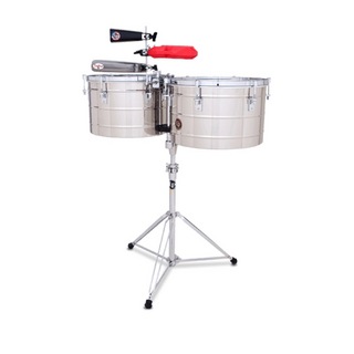 LPLP258-S TITO PUENTE 15" AND 16" TIMBALES Stainless Steel ティンバレス