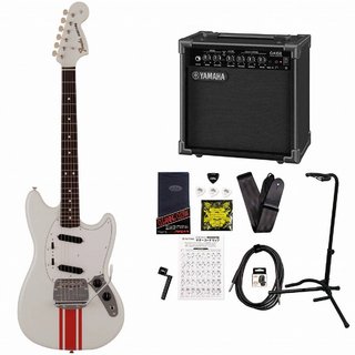 Fender2023 MIJ Traditional 60s Mustang Rosewood FB Olympic White with Red Competition StripeYAMAHA GA15II