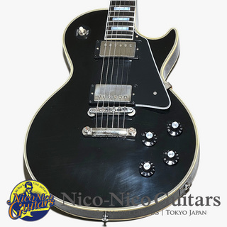 Gibson Custom Shop2024 Murphy LAB 1968 Les Paul Custom Ultra Light Aged w/ Nickel HW (Ebony Black)